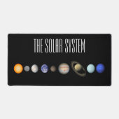 Het zonnestelsel bureaumat (Voorkant)