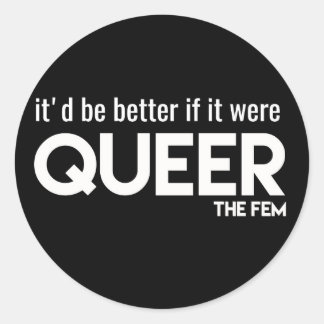 "Het zou beter zijn als..." Sticker