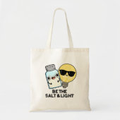 Het zout- en lichtgrappige bijbeltje tote bag (Voorkant)
