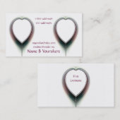 Het zuivere Visitekaartje van de Liefde (Voorkant / Achterkant)