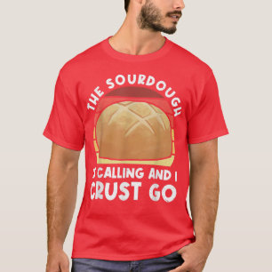 Het zurdeeg roept en ik roer om te koken. t-shirt