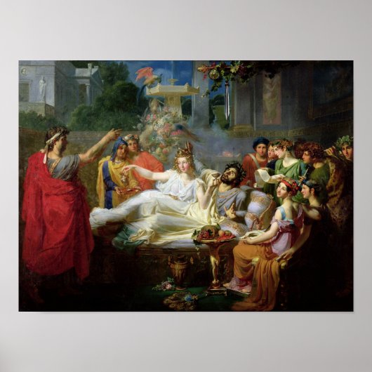 Het zwaard van Damocles Poster (Voorkant)