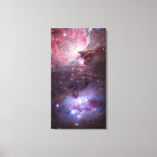Het zwaardgebied van de constellatie Orion, De H Canvas Afdruk