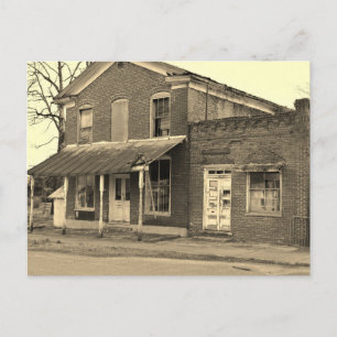 Het zwart-witte Historische Briefkaart van de Bouw