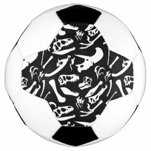 (Het Zwarte) Bot van de dinosaurus Voetbal