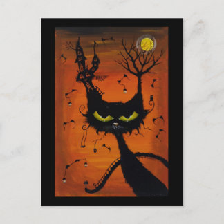 Het zwarte Briefkaart van de Herberg van de Kat