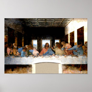 Het zwarte deeg van Da Vinci Poster