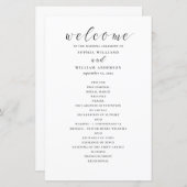 Het zwarte en witte kalligrafiemprogramma van de b (Voorkant / Achterkant)