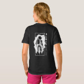 Het zwarte gat t-shirt (Achterkant volledig)