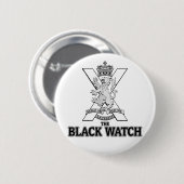 Het zwarte horloge ronde button 5,7 cm (Voorkant /achterkant)