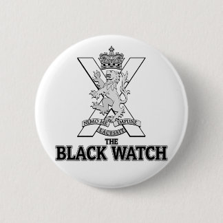 Het zwarte horloge ronde button 5,7 cm