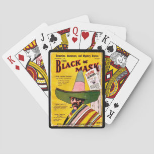 "Het Zwarte Masker" Pokerkaarten