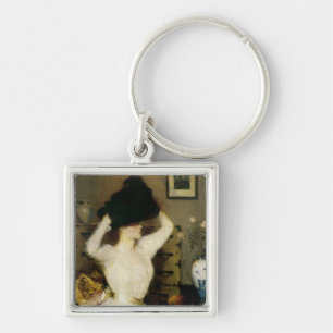 Het zwarte Pet Sleutelhanger