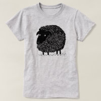 Het Zwarte Schaap | Cool Wollig Schaap Cartoons