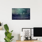 Het zwarte-schoolmodel - Wiskunde Poster (Thuiskantoor)