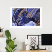 Het zwarte team poster (Thuiskantoor)