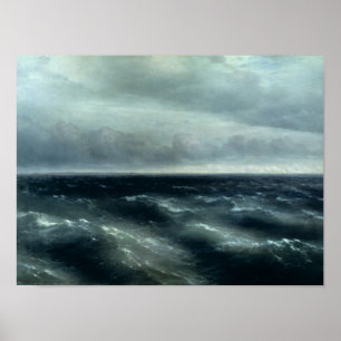 Het zwarte Zee, 1881 Poster