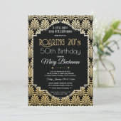 Het zwerven nodigt 20s de Dag van de Dag uit Kaart (Staand voorkant)