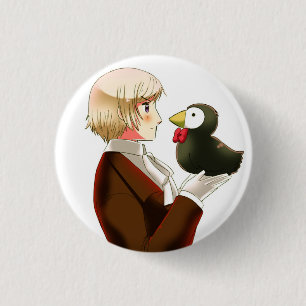Hetalia IJsland en de heer Puffin Button