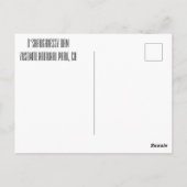 Hetch Hetchy's O'Shaughnessy Dam in Yosemite Briefkaart (Achterkant)