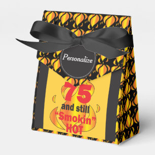 hete 75 en nog Smokin Bedankdoosjes