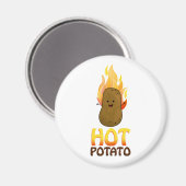 Hete Aardappel Magneet (Voorkant / Achterkant)