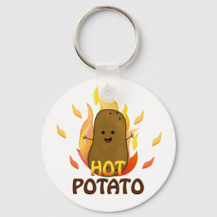 Hete Aardappel Sleutelhanger