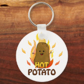 Hete Aardappel Sleutelhanger (Voorkant)