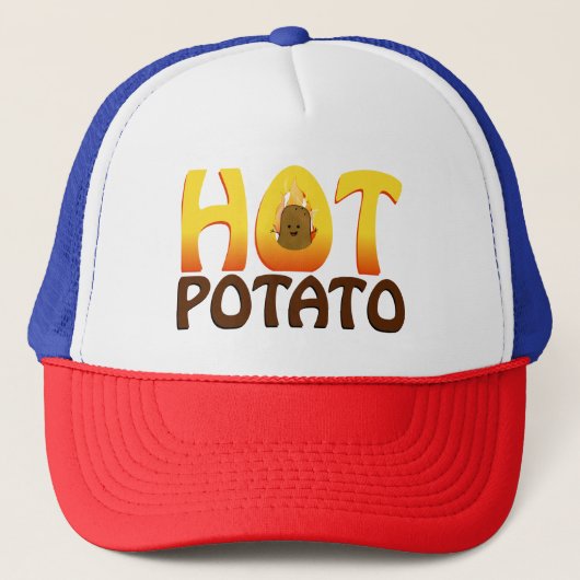 Hete Aardappel Trucker Pet (Voorkant)
