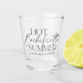 Hete Bachelorette Zomer Aangepaste Bachelorette Fe Shot Glas (Voorkant)