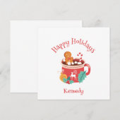 Hete Cacao en Gingerbread (Voorkant / Achterkant)