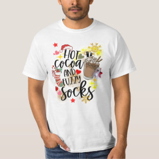 Hete Cacao & Fuzzy Sokken T-shirt