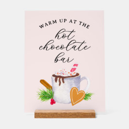 Hete Chocolade Bar Acryl Bord