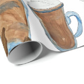 Hete chocolade cadeaupapier (Rol Hoek)