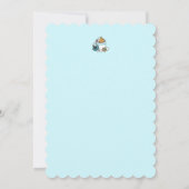 Hete Chocolade en Winter Charme - Sneeuwval Chocol Kaart (Achterkant)