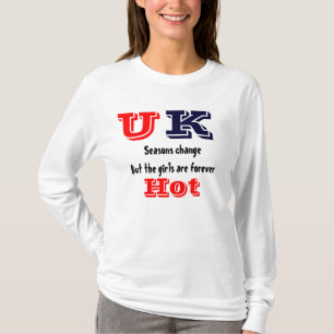 Hete de meisjest-shirts van het Verenigd T-shirt