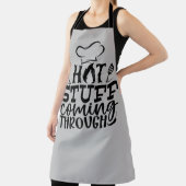 Hete dingen die door de offerte komen schort (Insitu)