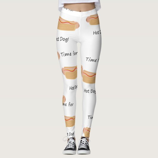 Hete-dog-managerleggers Leggings (Voorkant)