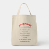 HETE EN STIJLVOLLE DAME TOTE BAG (Achterkant)