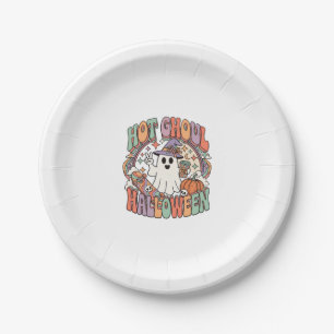 Hete Ghoul Halloween Geest Heksenhoed Skateboard Papieren Bordje