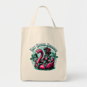 Hete ghoul zomer tote bag