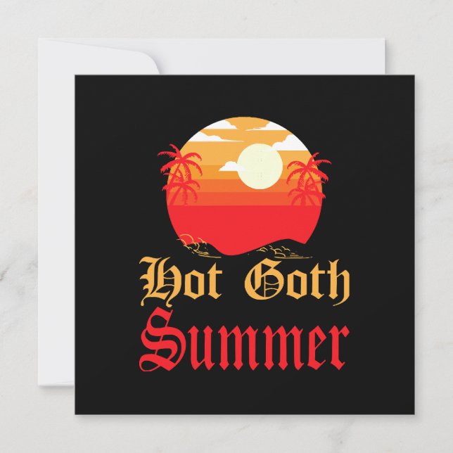 hete goth zomer  (Voorkant)