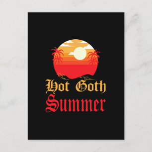 hete goth zomer  briefkaart