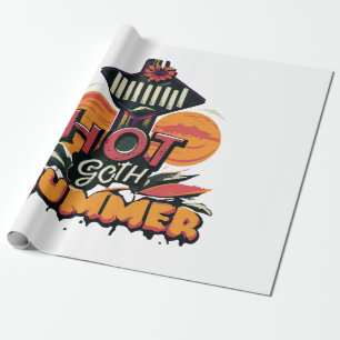 Hete Goth Zomer Chic Cadeaupapier