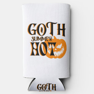 Hete Goth Zomer-Horror Lachende Pompoen