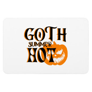 Hete Goth Zomer-Horror Lachende Pompoen Magneet