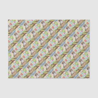 hete haarballon tissuepapier