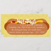 Hete hond. Partij Kaart (Voorkant / Achterkant)