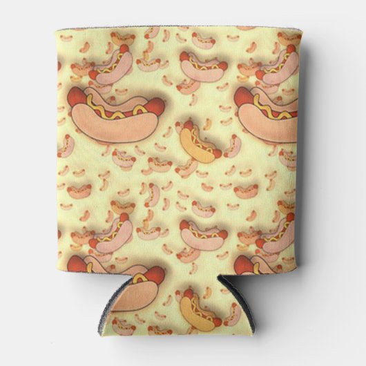 Hete honden blikjeskoeler (Voorkant)