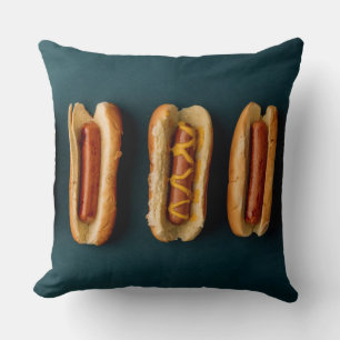 Hete honden en Buns Kussen